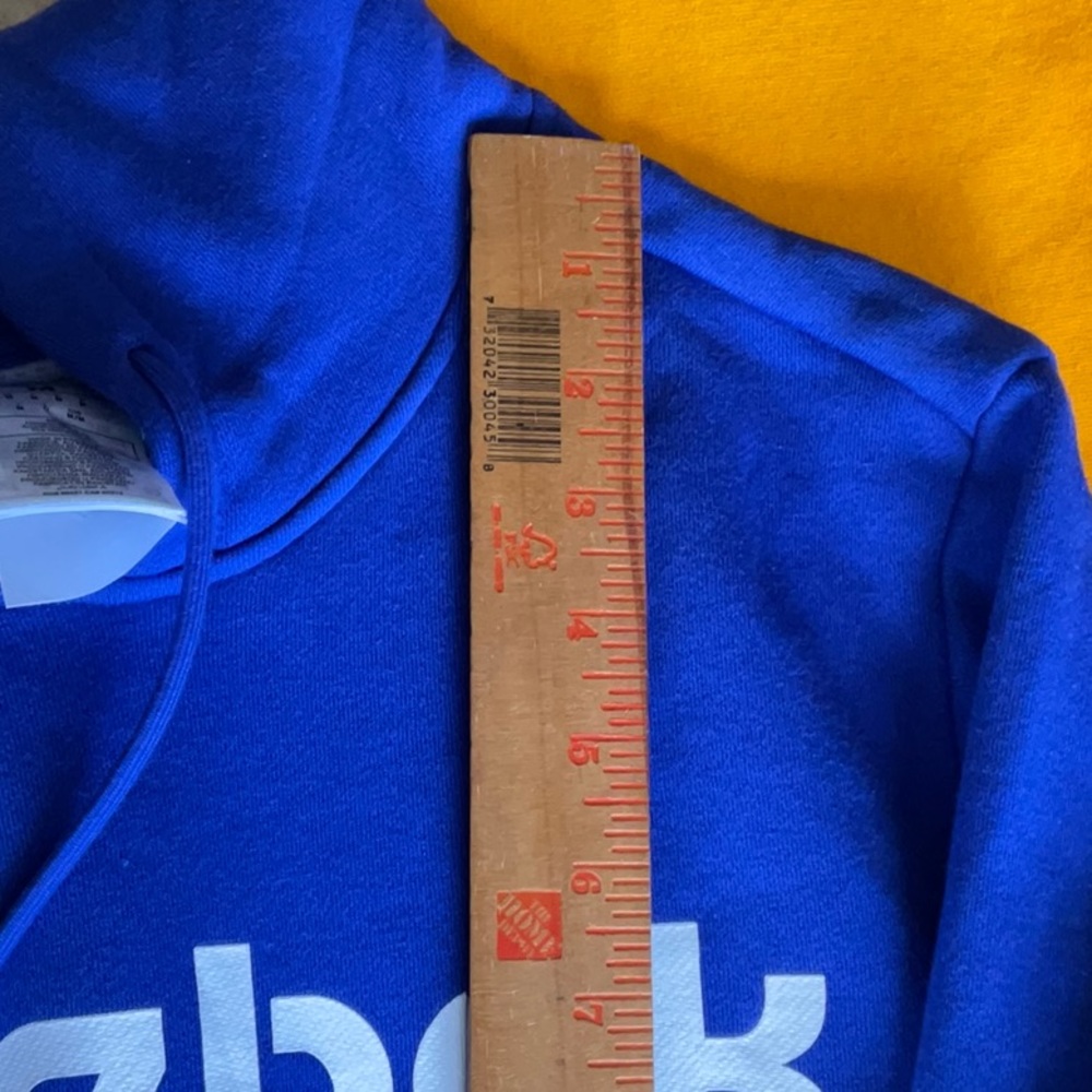 Reebok Bright Cobalt Training Hoodie in Sizes M and XL, NWT - Picture 15 of 16